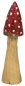 Preview: Dekopilz aus Holz 31 cm