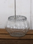 Preview: Glas Vase mit Steckgitter Steckhilfe