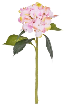 Hortensie Hydrangea nature pink Seidenblume 48 cm