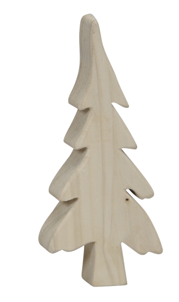 Tannenbaum aus Holz Natur