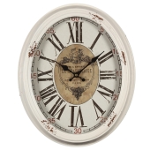Wanduhr La Beaujolaise 47 cm oval